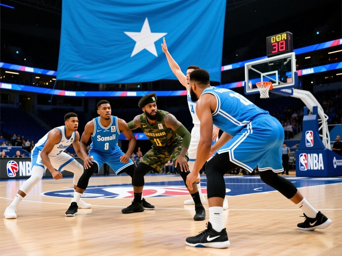 索马里队球员挺身迎战,宣示军心 第2张